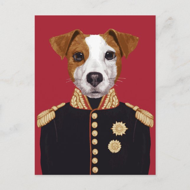 Captain Jack Russell Postcard (Front)