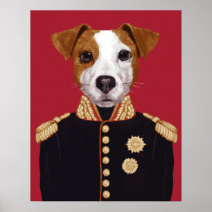 Captain Jack Russell Poster