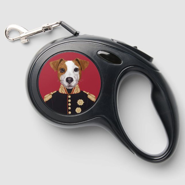 Captain Jack Russell Retractable Pet Leash (Front)
