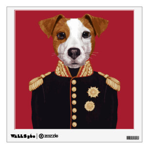Captain Jack Russell Wall Decal