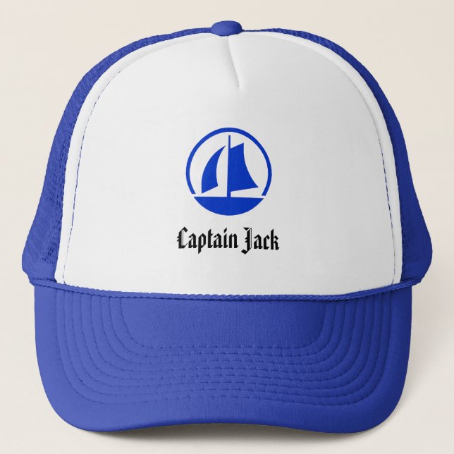 "Captain Jack" Sailor's Father's Day Hat (Front)