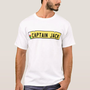 Captain Jack - Welsh license plate T-Shirt