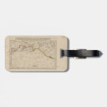 Captain James Cook Chart of Alaska Discovery Luggage Tag