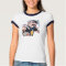 Captain Jimmy T-shirt (full color on white/navy)