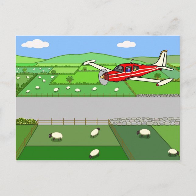 Captain Kayak’s Flight Postcard (Front)