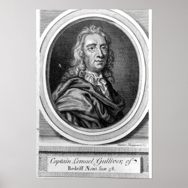 Captain Lemuel Gulliver, 1726 Poster (Front)