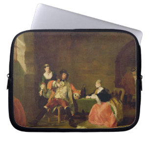 Captain Macheath Upbraided by Polly and Lucy in th Laptop Sleeve
