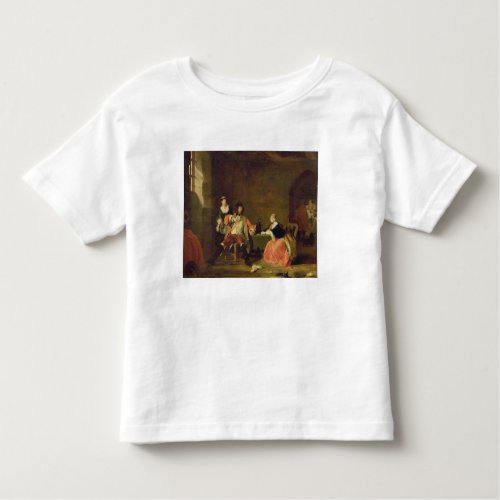 Captain Macheath Upbraided by Polly and Lucy in th Toddler T_shirt