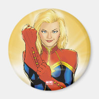 Captain Marvel Fitting Glove Magnet