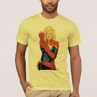 Captain Marvel Fitting Glove T-Shirt