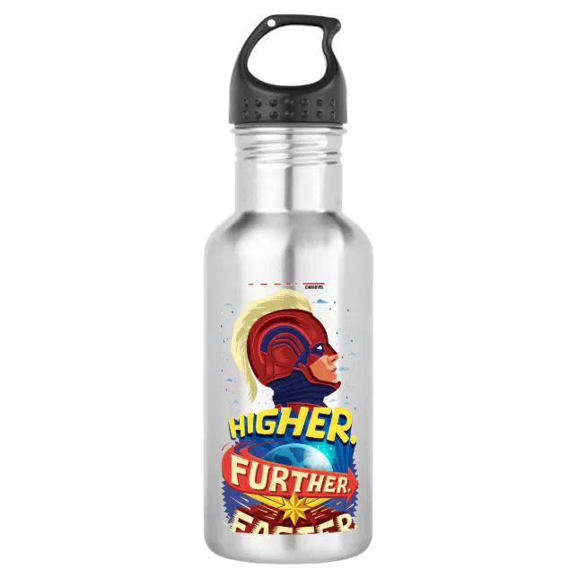 Marvel Captain Marvel Water Bottle