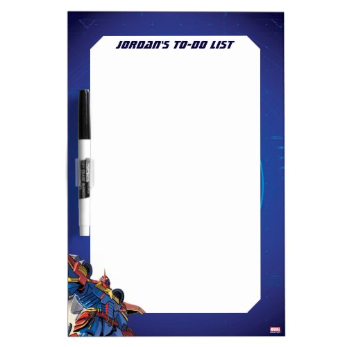 Captain Marvel Mech Suit Dry Erase Board