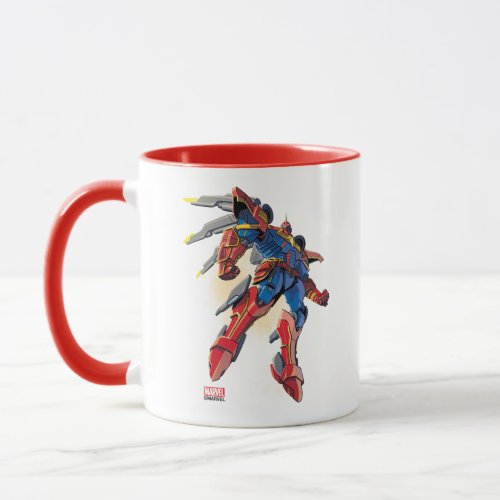 Captain Marvel Mech Suit Mug