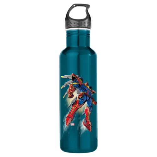 Captain Marvel Mech Suit Stainless Steel Water Bottle