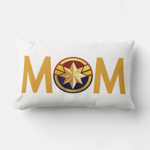 Captain Marvel Mom Lumbar Pillow