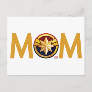 Captain Marvel Mom Postcard