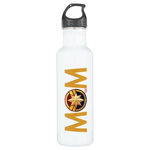 Captain Marvel Mom Stainless Steel Water Bottle