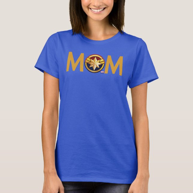 Captain Marvel Mom T-Shirt (Front)