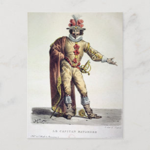 Captain Matamore Postcard