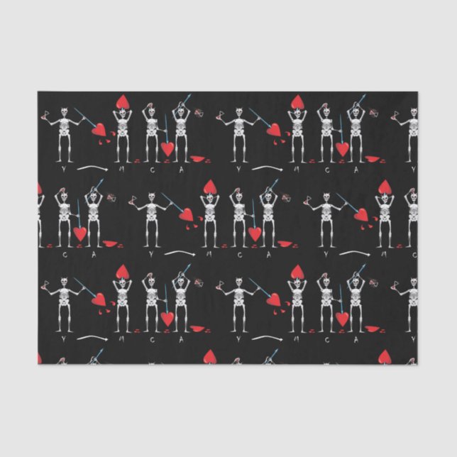 CAPTAIN MAYFLOWER'S BLACKBEARD FLAG TISSUE PAPER (Front)