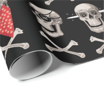 CAPTAIN MAYFLOWER'S Flag for Billy One Hand Wrapping Paper