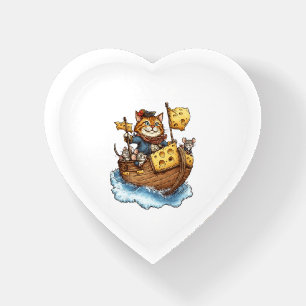 Captain Meowbeard � Funny Pirate Cat Graphic Paperweight