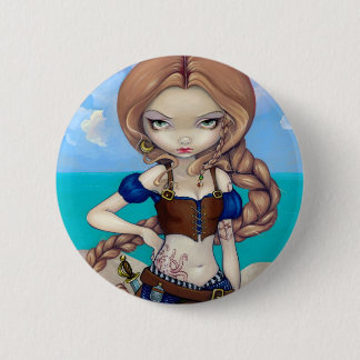 "Captain Molly Morgan" Button