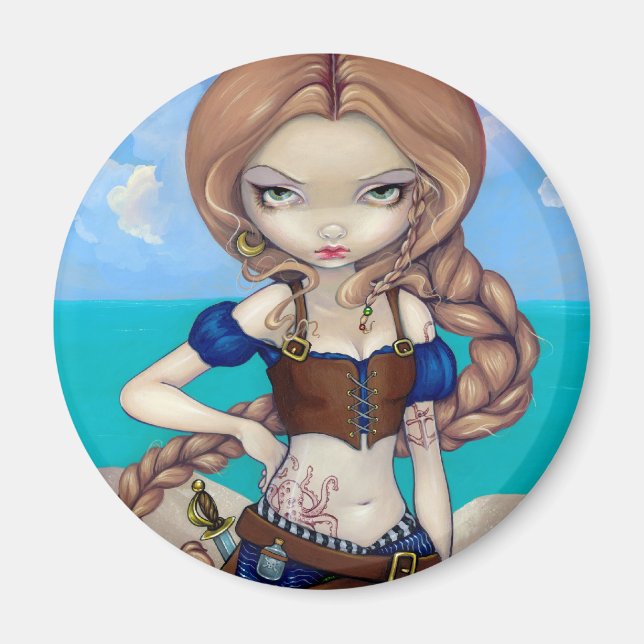 "Captain Molly Morgan" Magnet (Front)