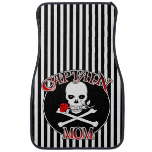 Captain Mom Car Floor Mat