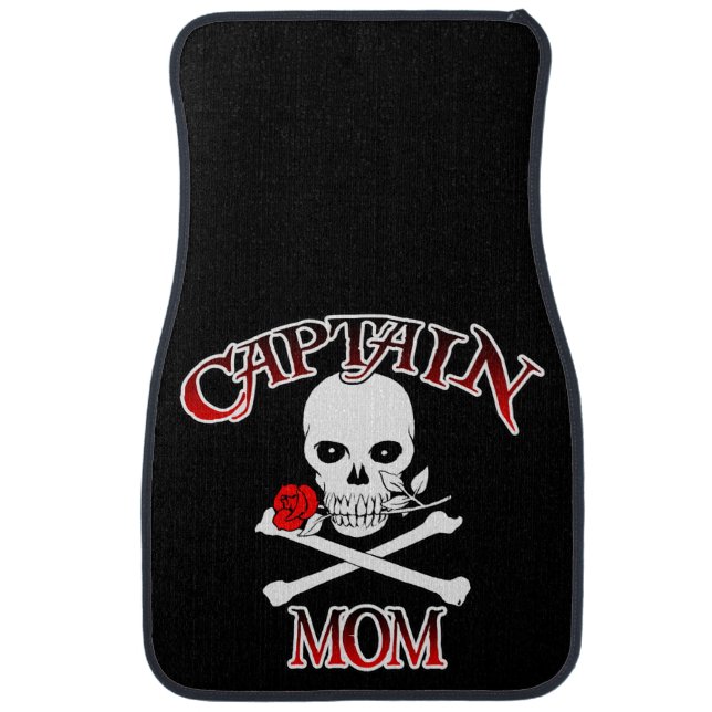 Captain Mom Car Mats (Front)