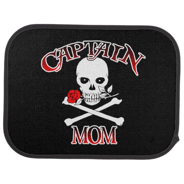Captain Mom Car Mats (Rear)