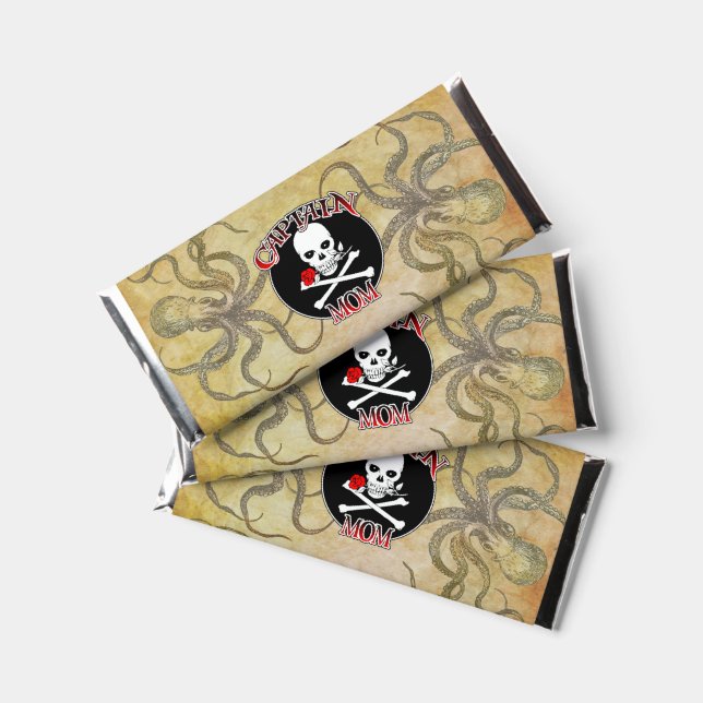 Captain Mom - Embraced by the Deep  Hershey Bar Favors (Front)