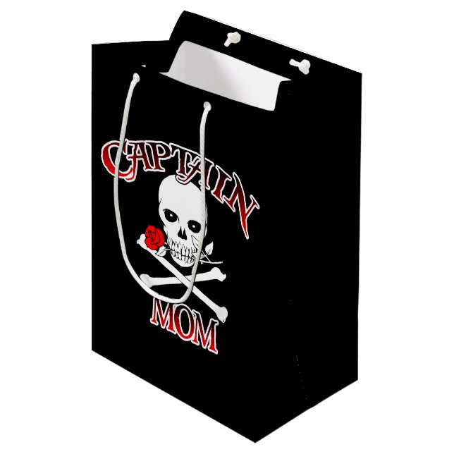 Captain Mom Gift Bag (Front Angled)