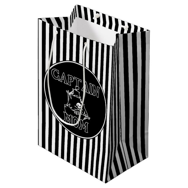 Captain Mom Gift Bag (Front Angled)
