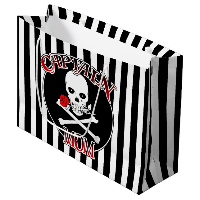 Captain Mom Gift Bag (Front Angled)