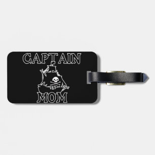 Captain Mom Luggage Tag