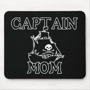 Captain Mom Mouse Pad
