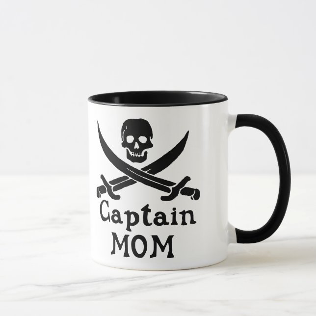 Captain Mom Mug (Right)