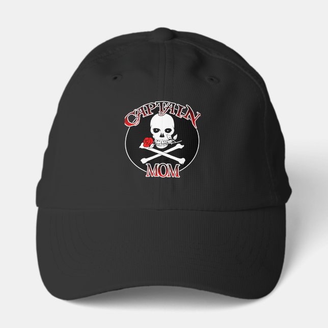 Captain Mom  Performance Cap (Front)