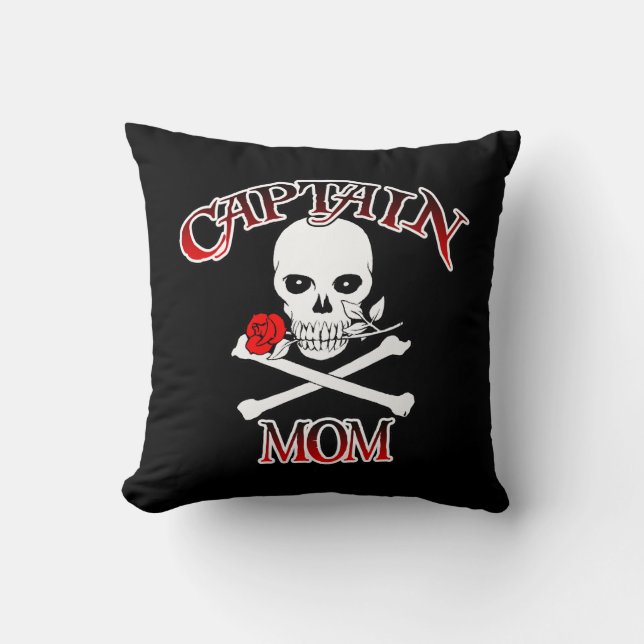 Captain Mom Pillow (Front)