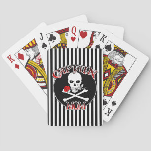 Captain Mom Playing Cards