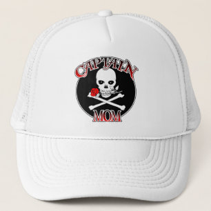 Captain Mom (Rose) Cap