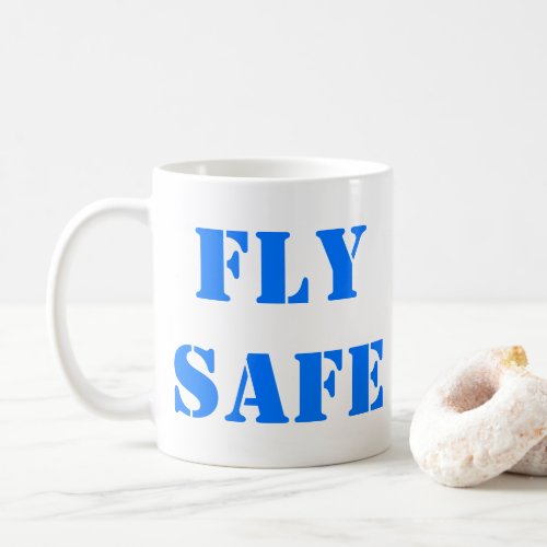 Captain Moonbeam FLY SAFE MUG