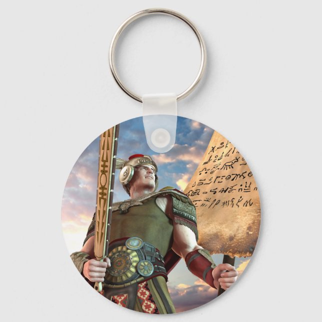 Captain Moroni Keychain (Front)