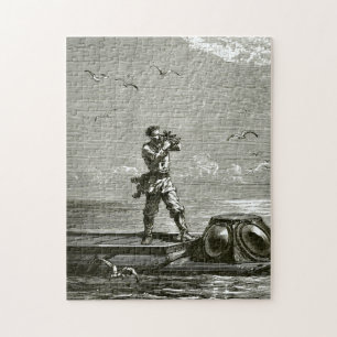 Captain Nemo from 20000 Leagues Under the Sea Jigsaw Puzzle