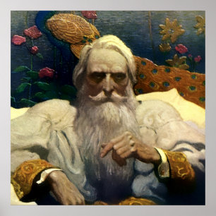 “Captain Nemo of the Nautilus” by NC Wyeth Poster