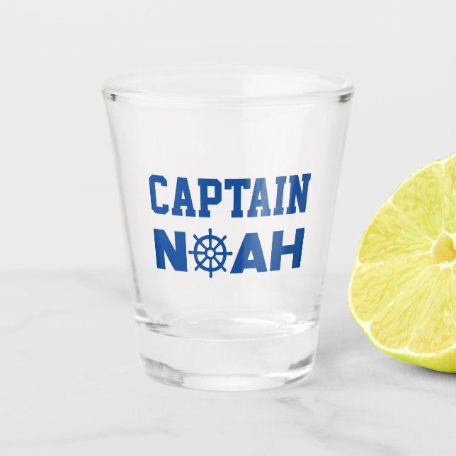 Captain Noah Shot Glass (Front)