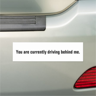 Captain Obvious Car Magnet