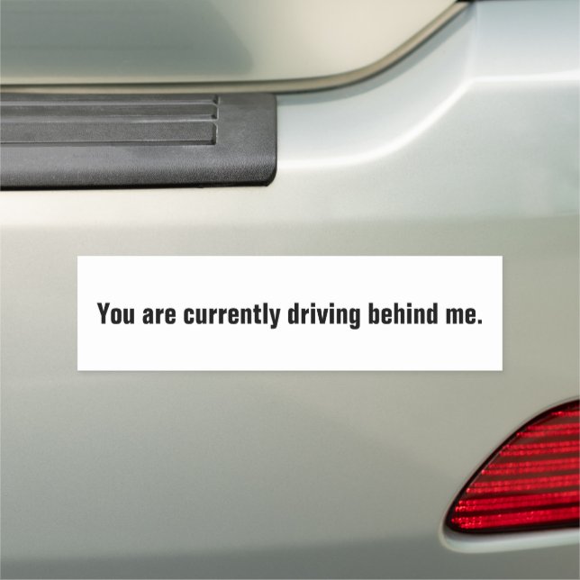 Captain Obvious Car Magnet (In Situ)