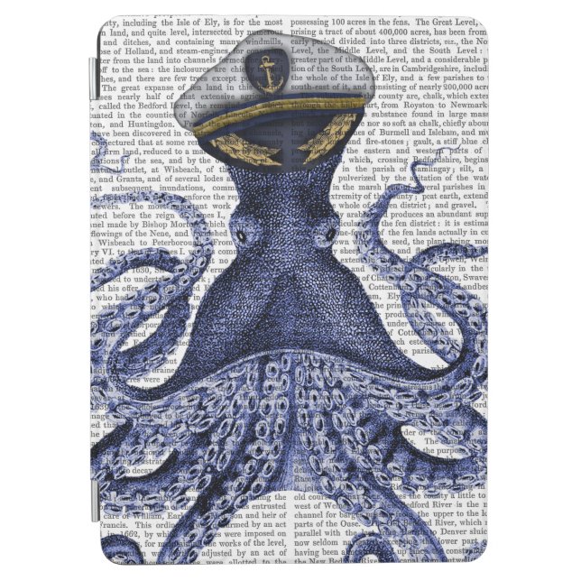 Captain Octopus iPad Air Cover (Front)